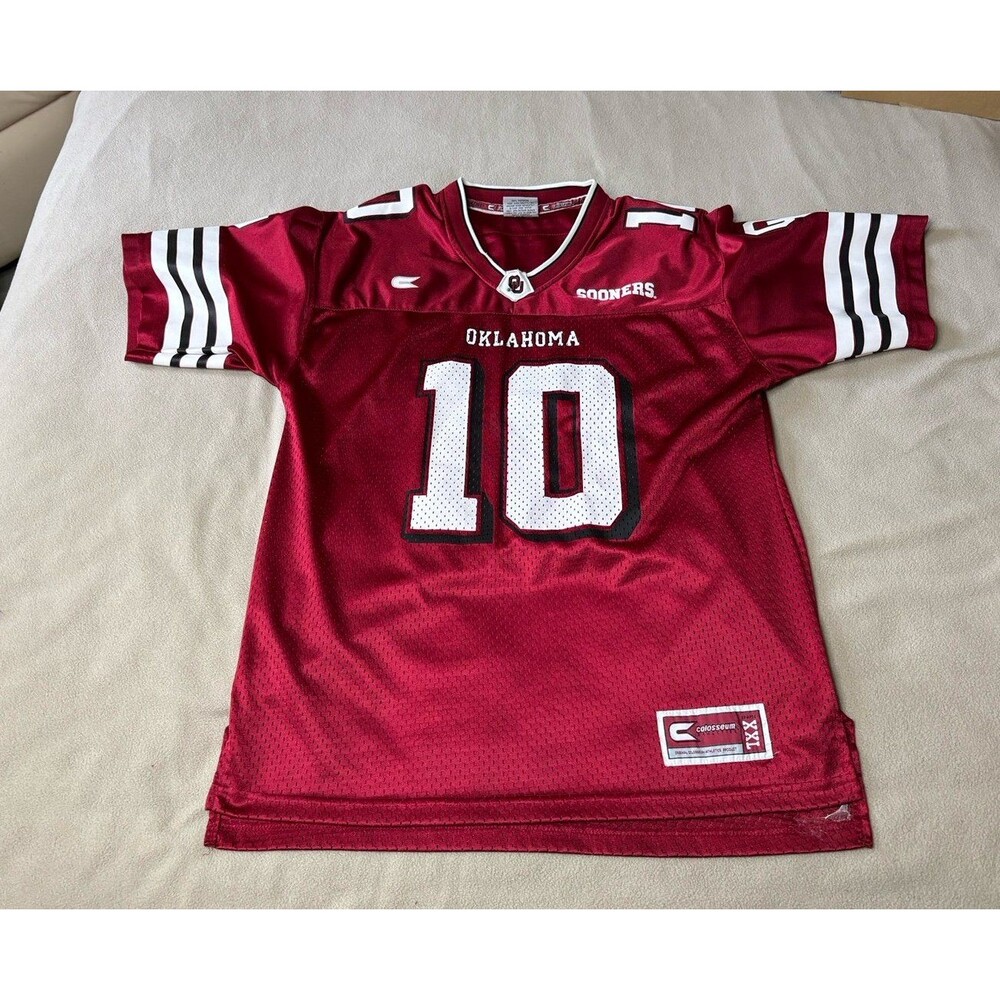 Vintage Oklahoma Sooners Colosseum Athletics Jersey Adult Size 2XL #10